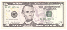 États-Unis, Five Dollars, 2006, KM:4875, Undated, TTB+