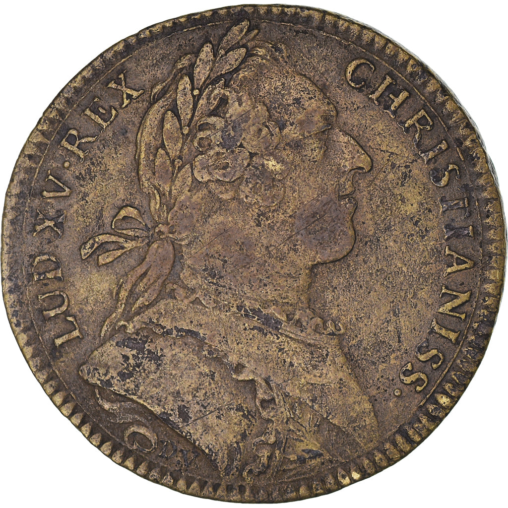 Francja, Token, Królewskie, Louis XV, Etats d'Artois, Historia, Duvivier