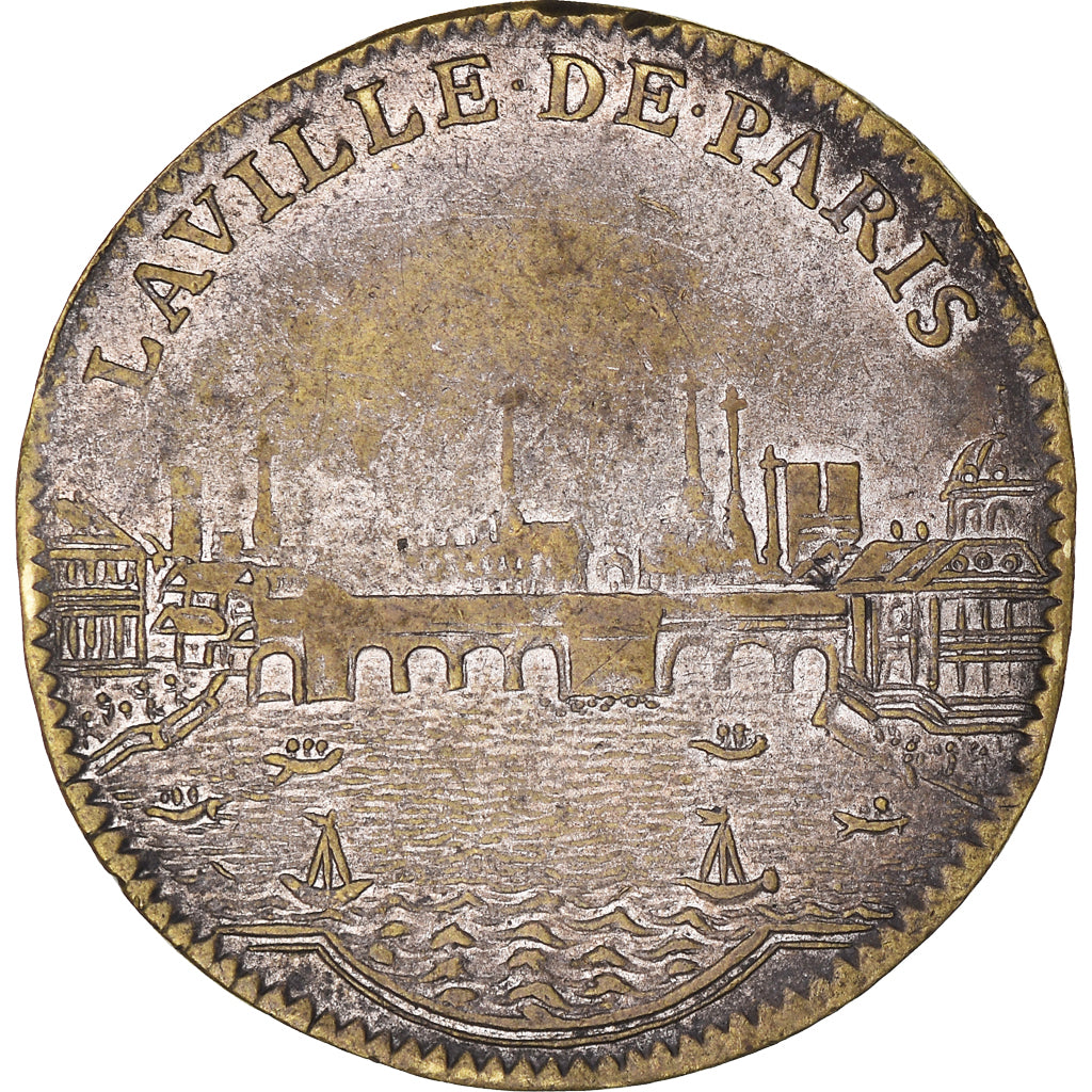 France, Token, Royal, Administration Municipale de Paris, History, VF(30-35)