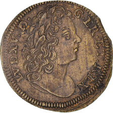 France, Token, Royal, Rouyer-x, Nuremberg, Louis XV, History, AU(50-53), Brass