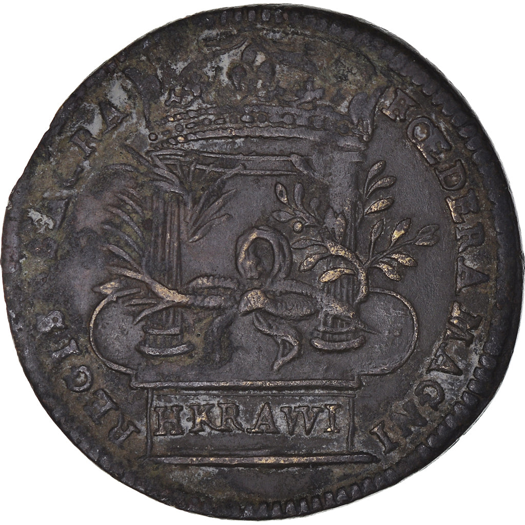 Frankreich, betaalpenning, Royal, Marie de Médicis, History, S+, Messing