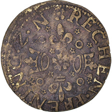 France, Token, Royal, History, Hans Krauwinckel, VF(30-35), Brass