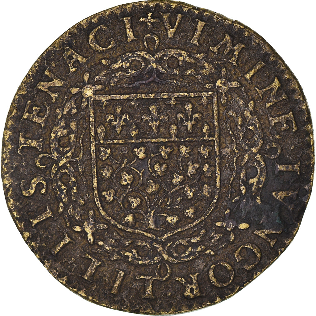 Frankrijk, Token, Royal, Henri IV, Picardie, Ville d'Amiens, History, FR+, Tin