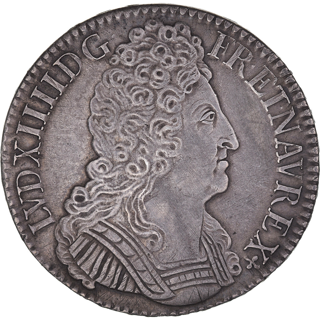 Monnaie, France, Louis XIV, Ecu aux 3 couronnes, 1711, Paris, SUP, Argent