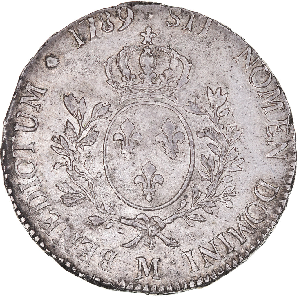 Moneta, Francia, Louis XVI, Écu aux branches d'olivier, Ecu, 1789, Toulouse