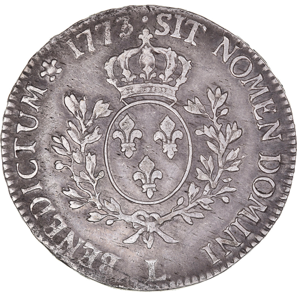 Monnaie, France, Louis XV, Écu à la vieille tête, Ecu, 1773, Bayonne, TTB