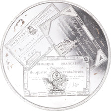 France, Medal, Révolution française, L'Assignat devient Papier-Monnaie