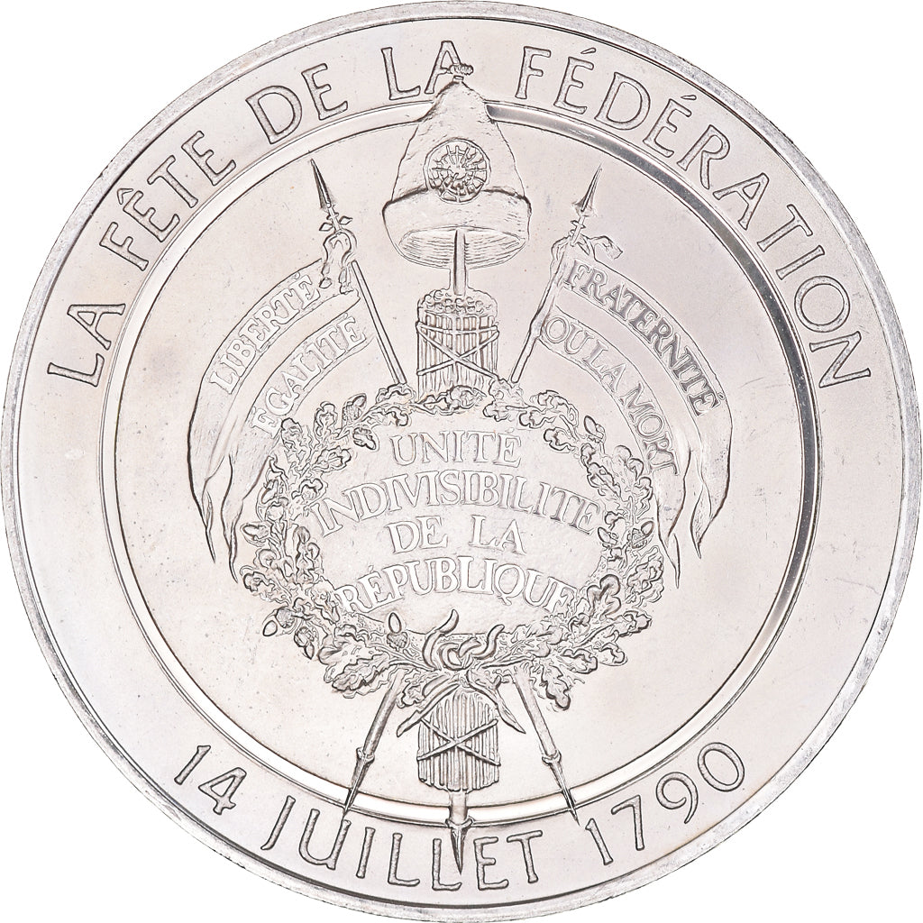 Frankreich, Medaille, Révolution Française, Fête de la Fédération, History