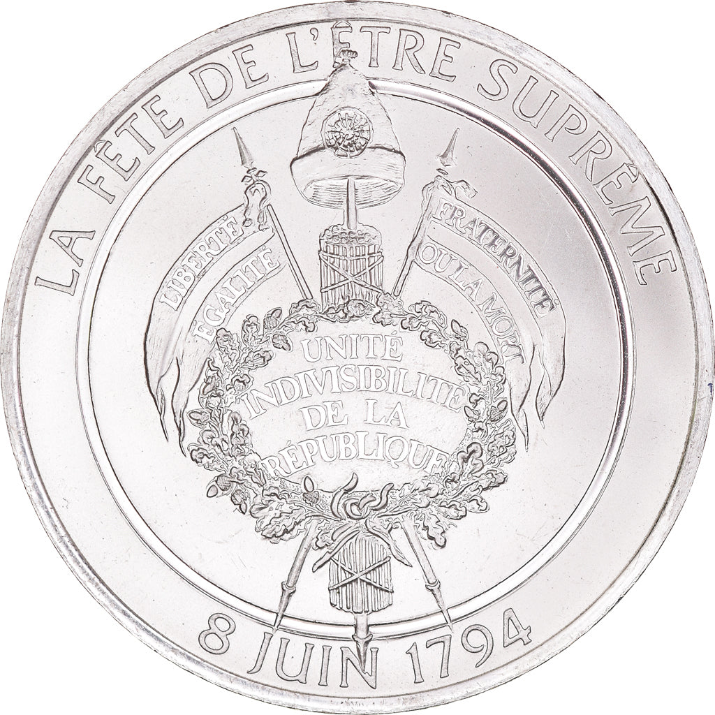 France, Médaille, Révolution française, Fête de l'Etre Suprême, History