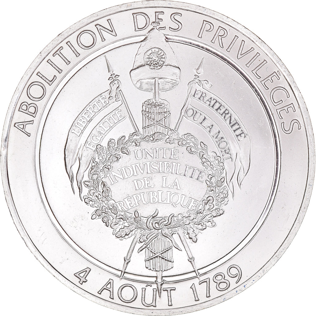 France, Medal, Révolution Française, Abolition des Privilèges, History