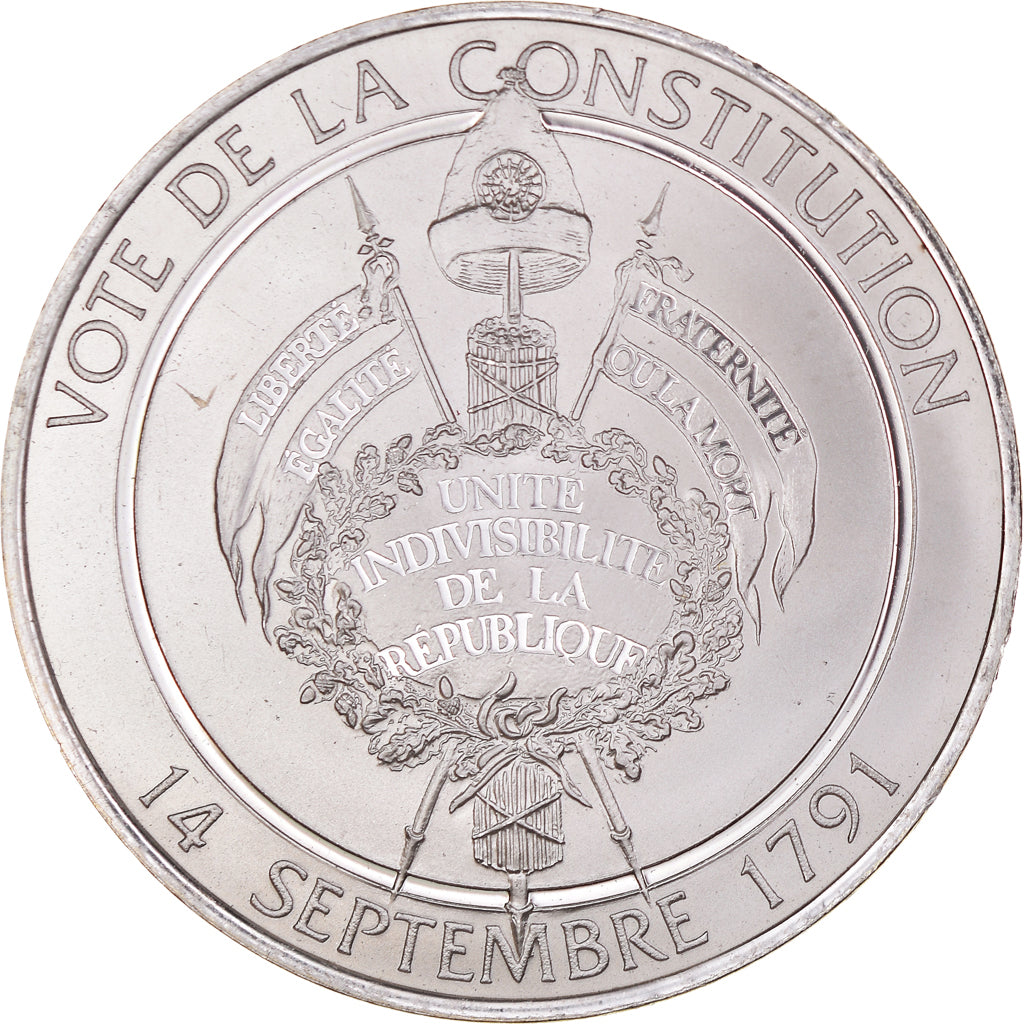 France, Médaille, Révolution française, Vote de la Constitution, History