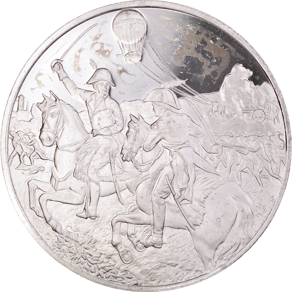 Francja, medal, Victoire de Fleurus, Historia, MS(64), Srebro