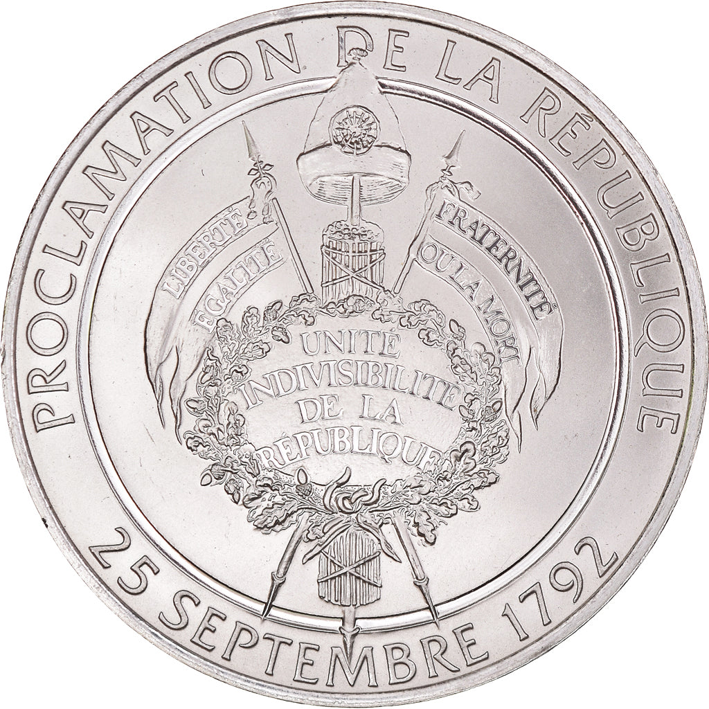France, Medal, Révolution française, Proclamation de la République, History