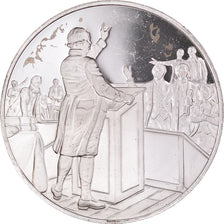 France, Medal, Révolution Française, Danton, History, MS(64), Silver