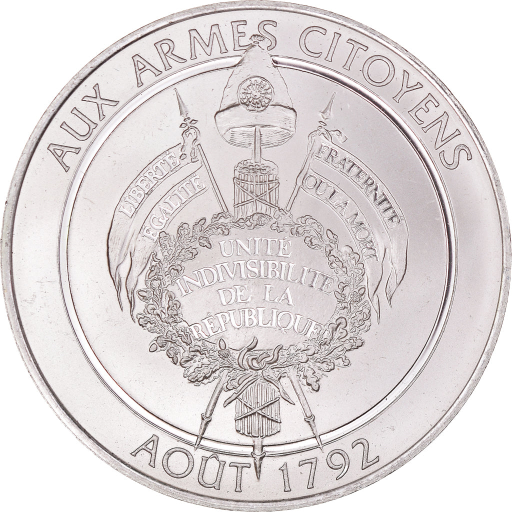 France, Medal, Révolution française, Aux Armes Citoyens, History, MS(64)