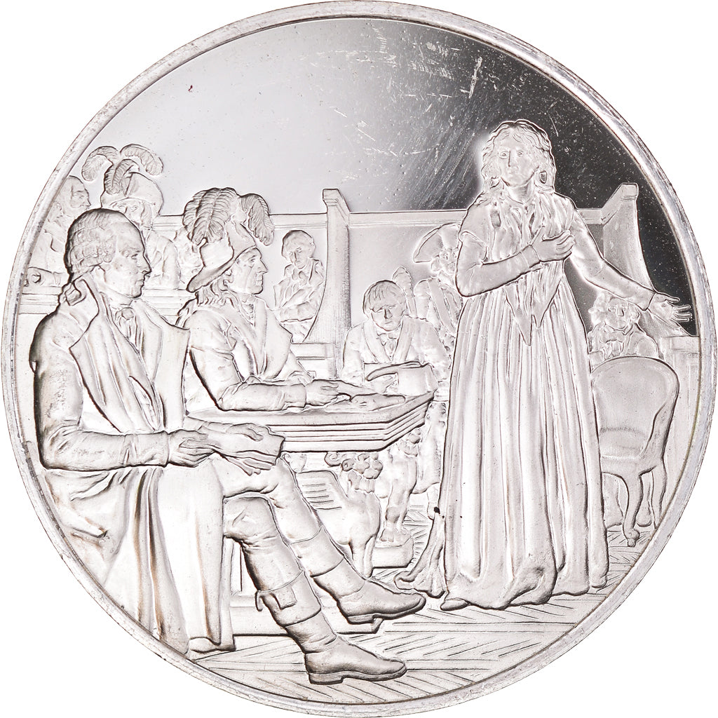 França, medalha, Révolution française, Fouquier-Tinville, História, MS(64)