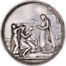 Francja, medal, Noces, Mariage, Religion, 1884, Montagny, AU(55-58), Srebro