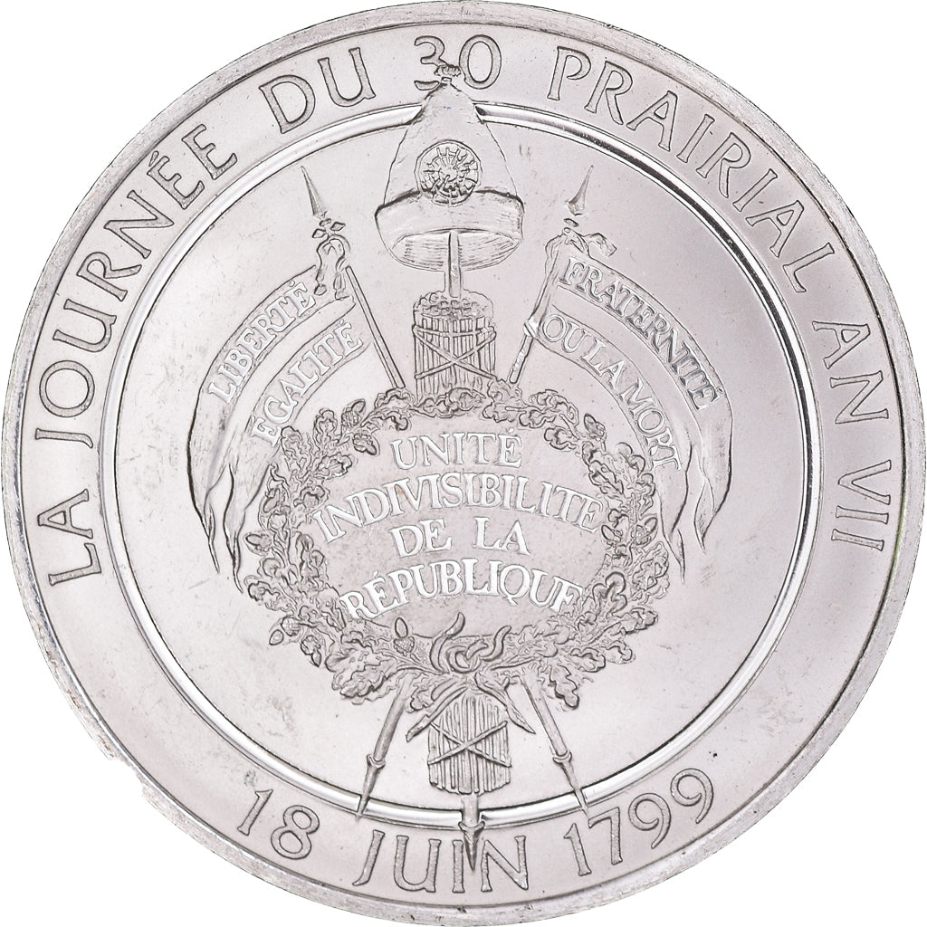 France, Médaille, Révolution française, Journée du 30 Prairial An VII