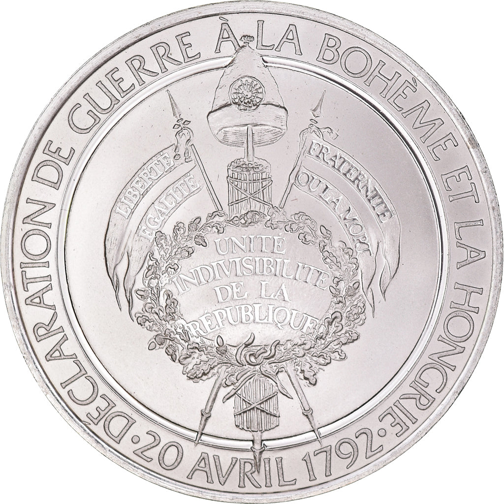 Francja, medal, Déclaration de Guerre à la Bohème et la Hongrie, Historia