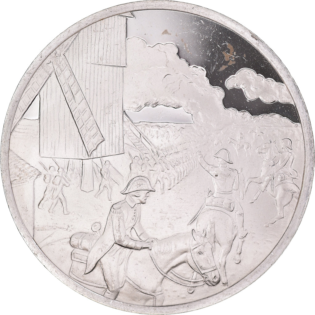 France, Medal, Révolution Française, Bataille de Valmy, History, MS(64)