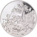 France, Medal, Révolution française, La Carmagnole, History, MS(64), Silver