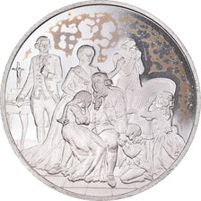 Francia, medalla, Révolution française, la Famille Royale Enfermée au Temple