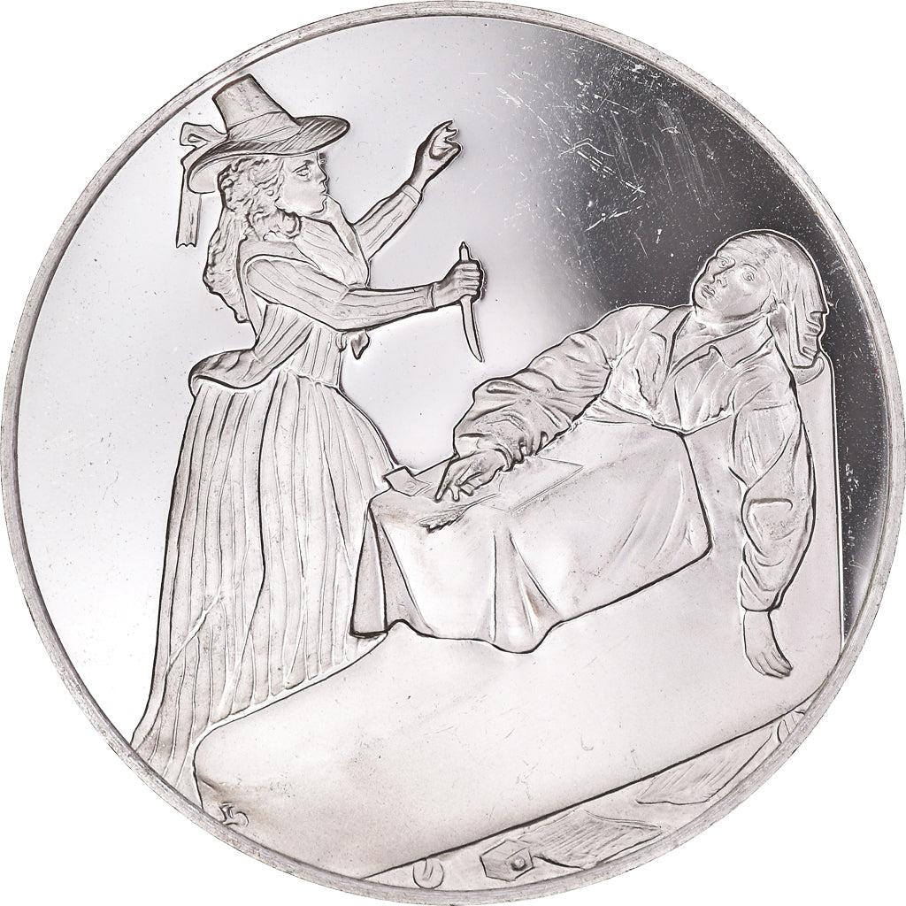 France, Médaille, Révolution française, Assassinat de Marat, History, SPL+
