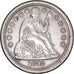 Coin, United States, Seated Liberty Dime, Dime, 1842, U.S. Mint, New Orleans