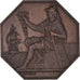Francja, medal, Assurances La Gauloise, 1862, Stern, MS(63), Srebro