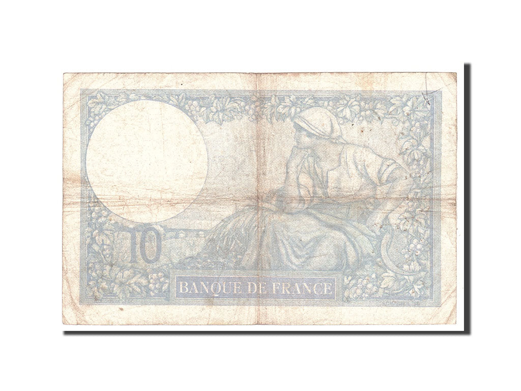 Banknote, France, 10 Francs, 1939, 1939-07-06, VF(20-25), Fayette:7.4, KM:84