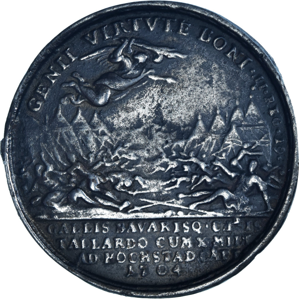 Austria, medaglia, Holy Roman Empire, Leopold I, Victory at Höchstadt, History