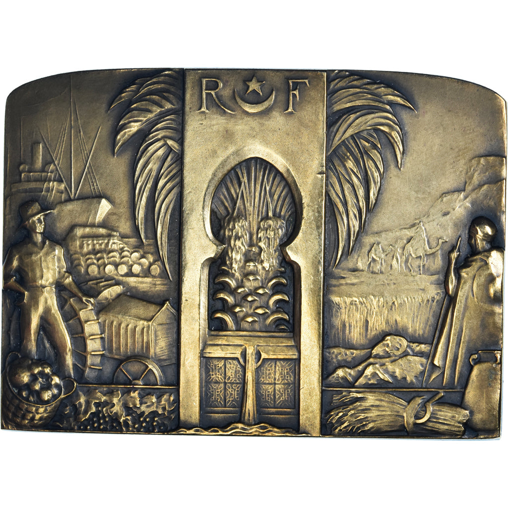 Argélia, medalha, Centenaire, Exposition Générale d'Oran, 1930, Salgé