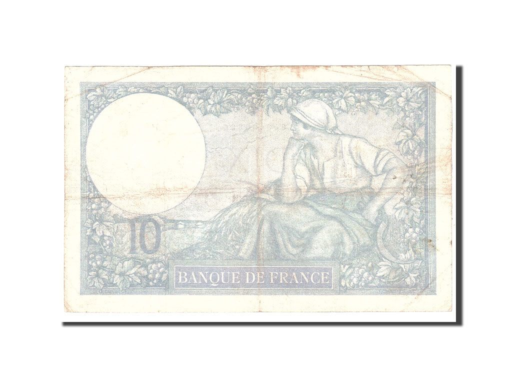 France, 10 Francs, 1939, KM:84, 1939-10-05, VF(20-25), Fayette:7.10
