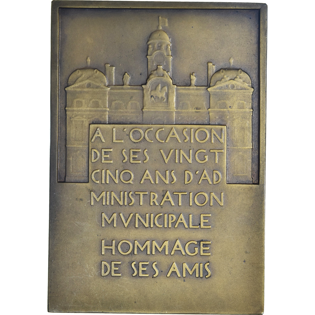 Frankreich, Medaille, Edouard Herriot, Président et Maire de Lyon, Politics