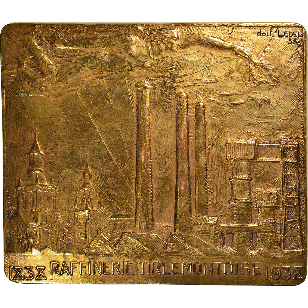 België, Medaille, Raffinerie Tirlemontoise, Centenaire, Business & industry
