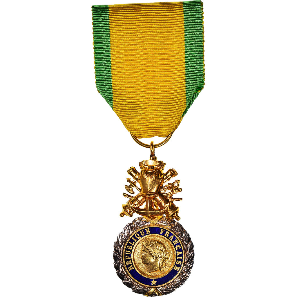 France, Troisième République, Valeur et Discipline, Medal, 1870, Uncirculated