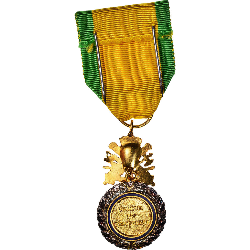 France, Troisième République, Valeur et Discipline, Medal, 1870, Uncirculated