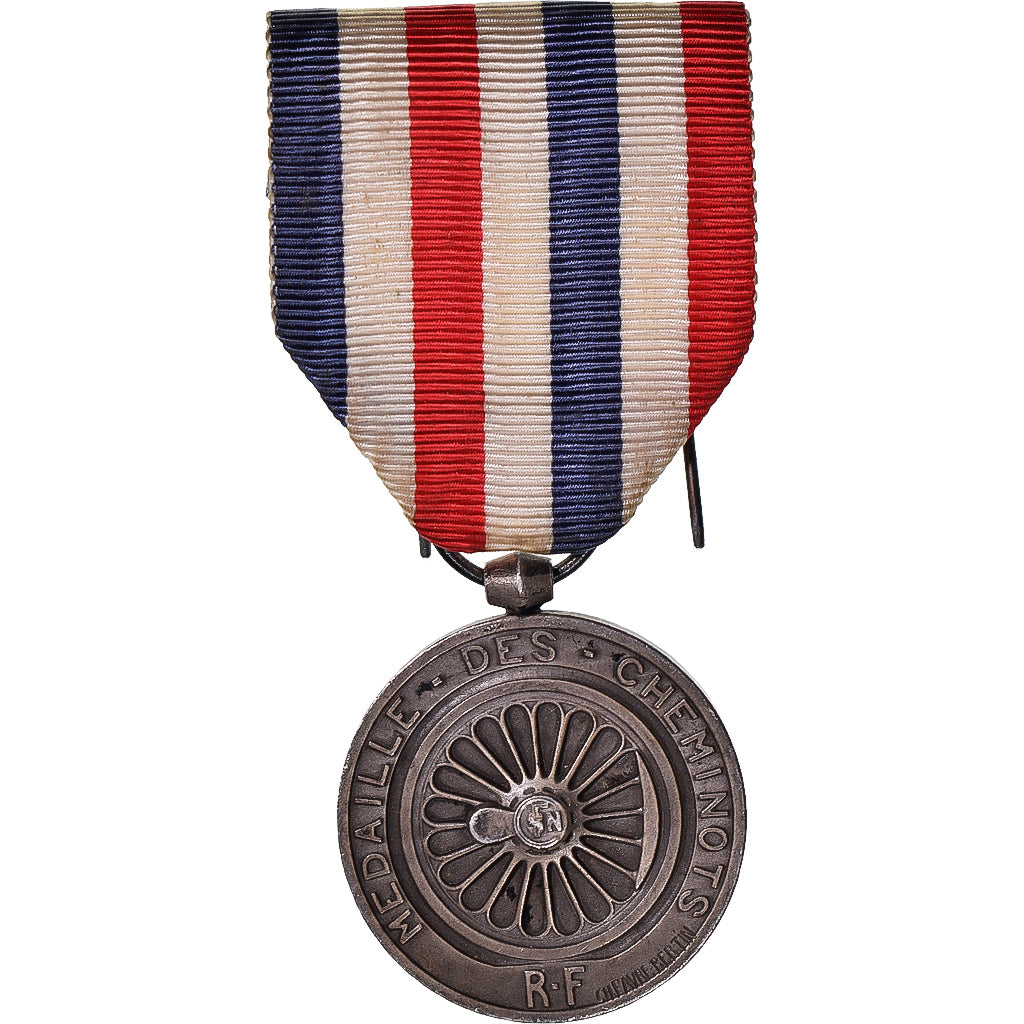 Frankreich, Médaille des cheminots, Railway, Medaille, 1946, Very Good Quality