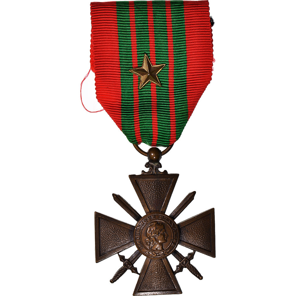 Frankrijk, Croix de Guerre, Medaille, 1939, Une Citation, Excellent Quality
