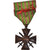 França, Croix de Guerre, medalha, 1914-1917, Qualidade Muito Boa, Bronze, 40