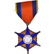 France, Etoile du Mérite Franco-Allié, WAR, Medal, Excellent Quality, Silvered