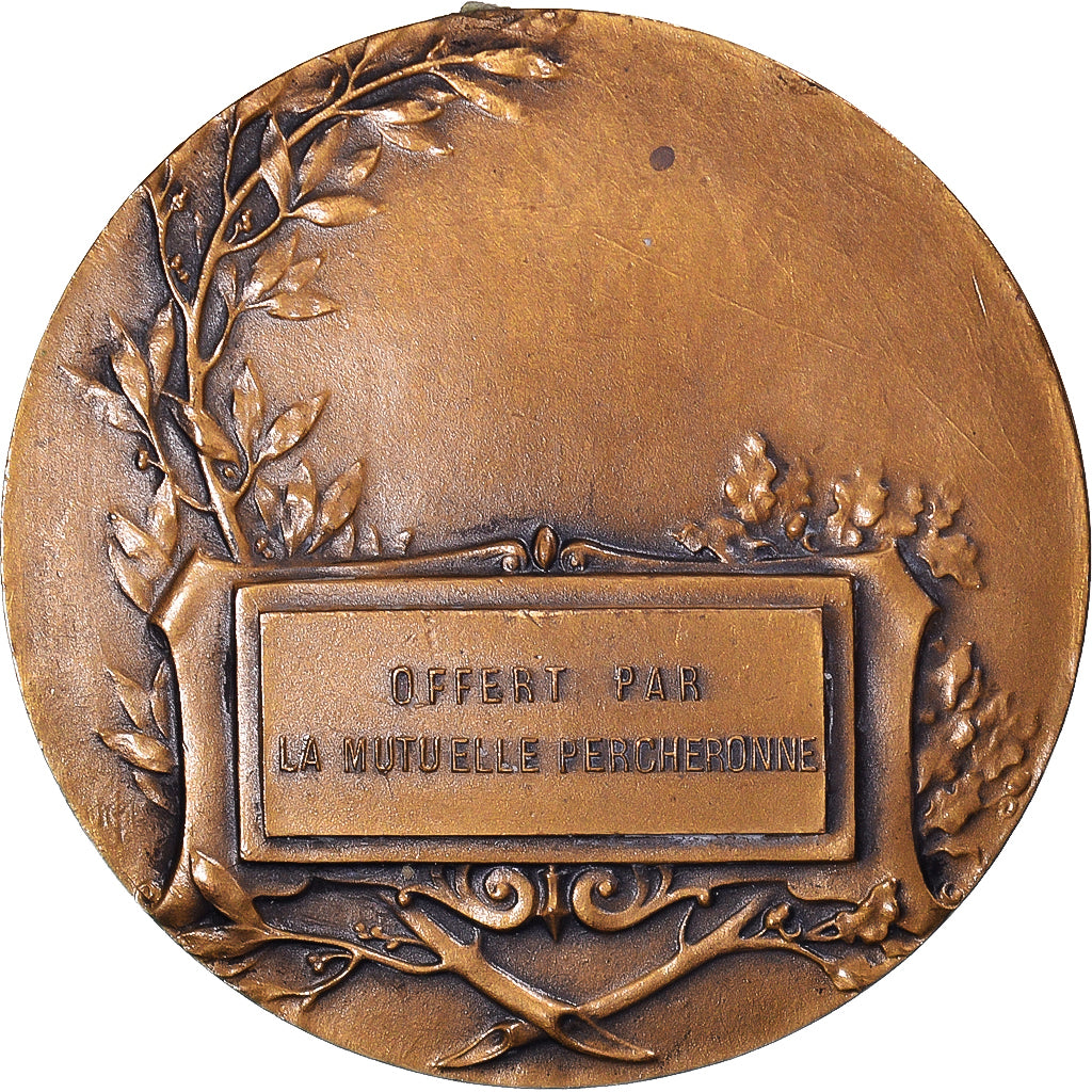 Francia, medaglia, Mutuelle Percheronne, Taureau, Agriculture, Charles, SPL-