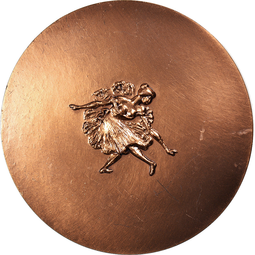 France, Médaille, Peinture, Danseuse, Edgar Degas, Arts & Culture, SPL, Bronze