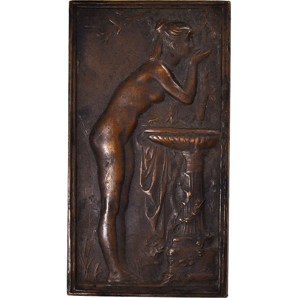 Frankrijk, Medaille, La Source, Arts & Culture, 1901, Dupuis.D, ZF+, Bronzen