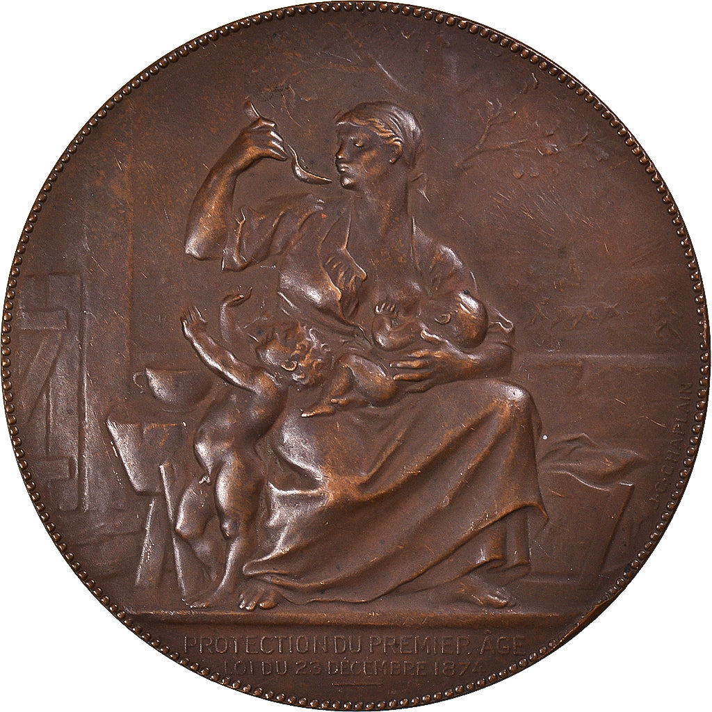 France, Médaille, Protection du Premier Age, Ministère de l'Intérieur