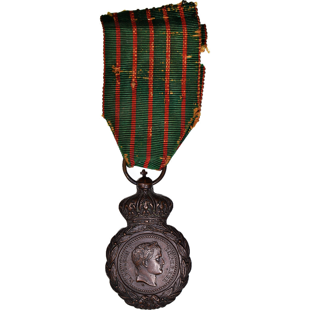 França, Médaille de Saint Hélène, História, medalha, 1857, Napoléon
