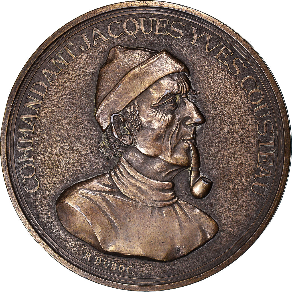 Francja, medal, Commandant Jacques Yves Cousteau, Wysyłka, Duboc, AU(55-58)