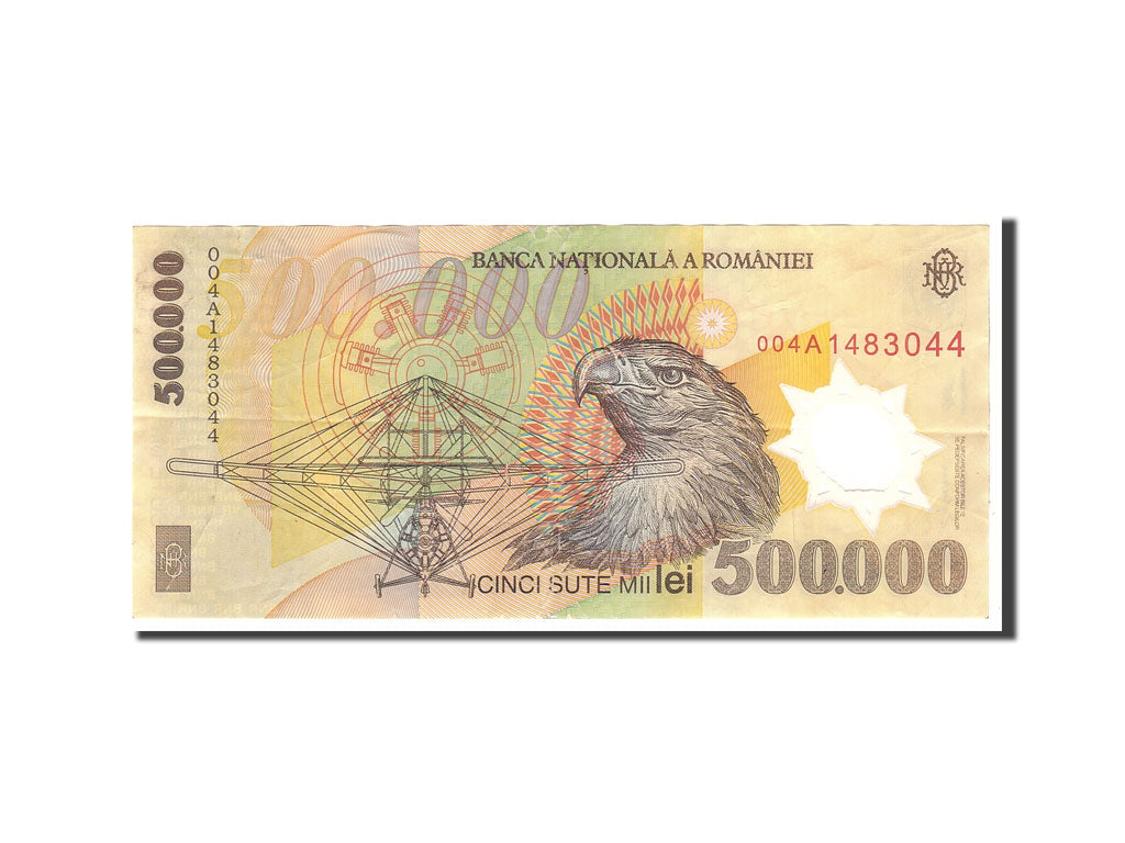 Banknote, Romania, 500,000 Lei, 2000, Undated, KM:115a, EF(40-45)