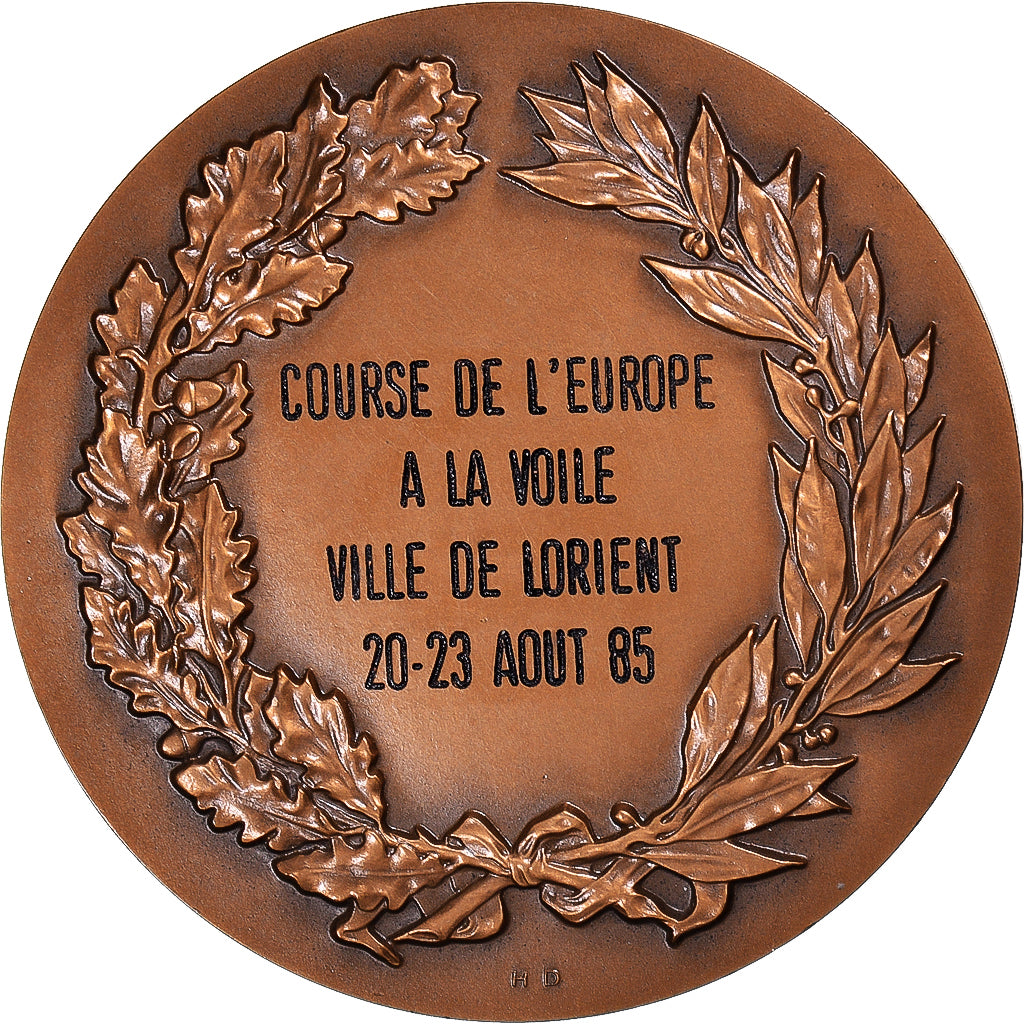 Francia, medaglia, Course de l'Europe à la Voile, Lorient, Shipping, 1985