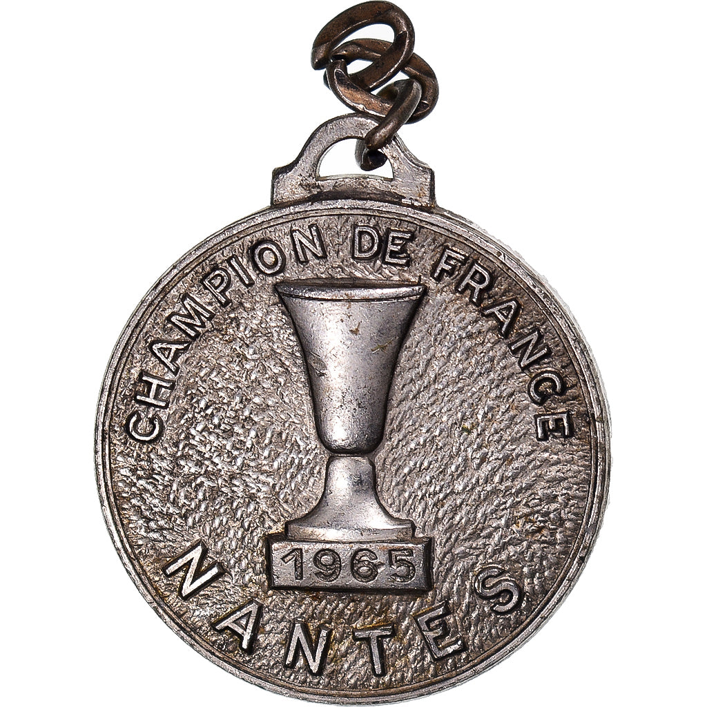 Frankreich, Medaille, Football, Nantes Champion de france, Sport, 1965, SS+